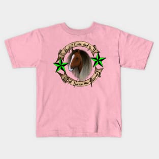 Horses Are Forever Kids T-Shirt